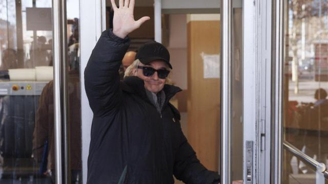 El productor musical Nacho Cano a su llegada a los juzgados de Plaza de Castilla.