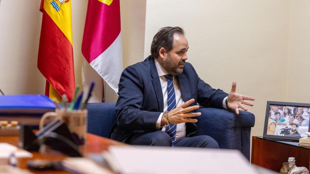 Paco Núñez, en otro momento de la entrevista.