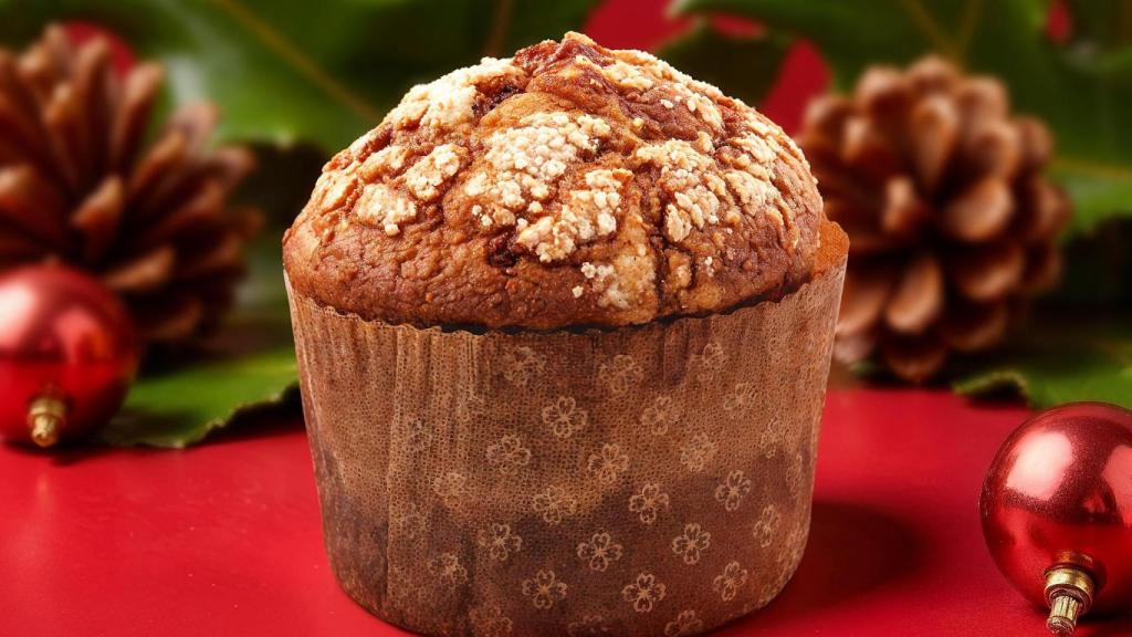 El panettone de chocolate blanco y Mano de Buda de Campos de Azahar.