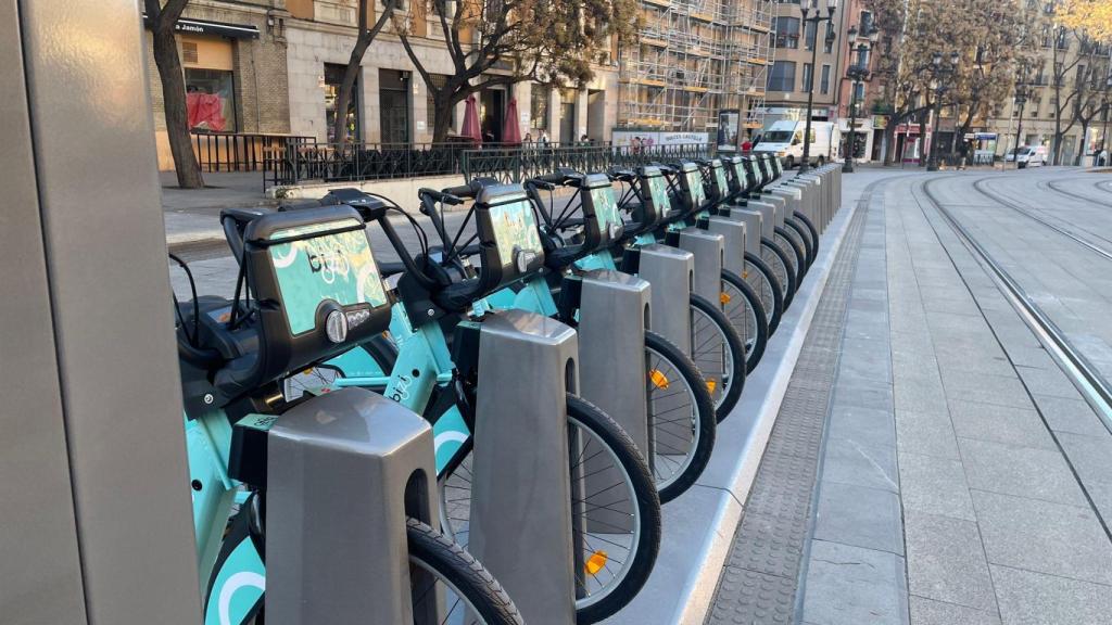 La estación de la calle de Cesaraugusto, en Zaragoza.