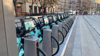 La estación de la calle de Cesaraugusto, en Zaragoza.