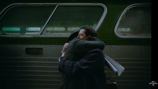 Una escena de 'The Brutalist'.