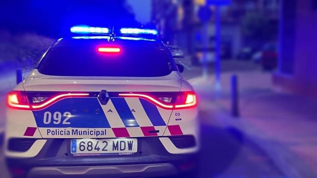 Imagen de un coche de la Policía Municipal de Valladolid