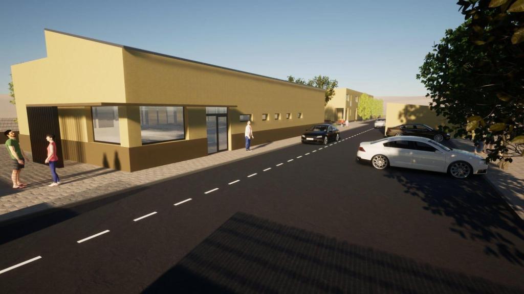 Infografía de cómo será el cuartel de la Guardia Civil