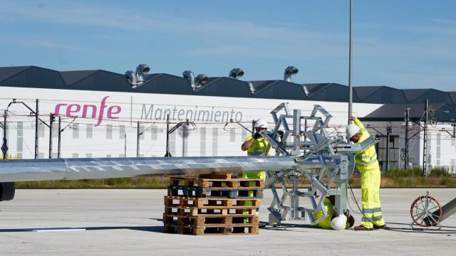 Talleres de Renfe en Valladolid