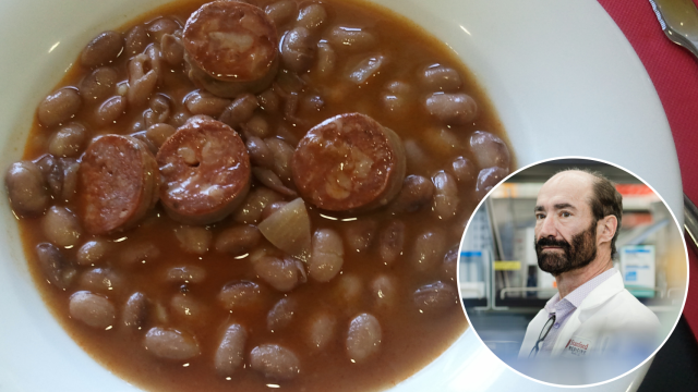 El catedrático Snyder de Stanford / Alubias (Wikimedia Commons).