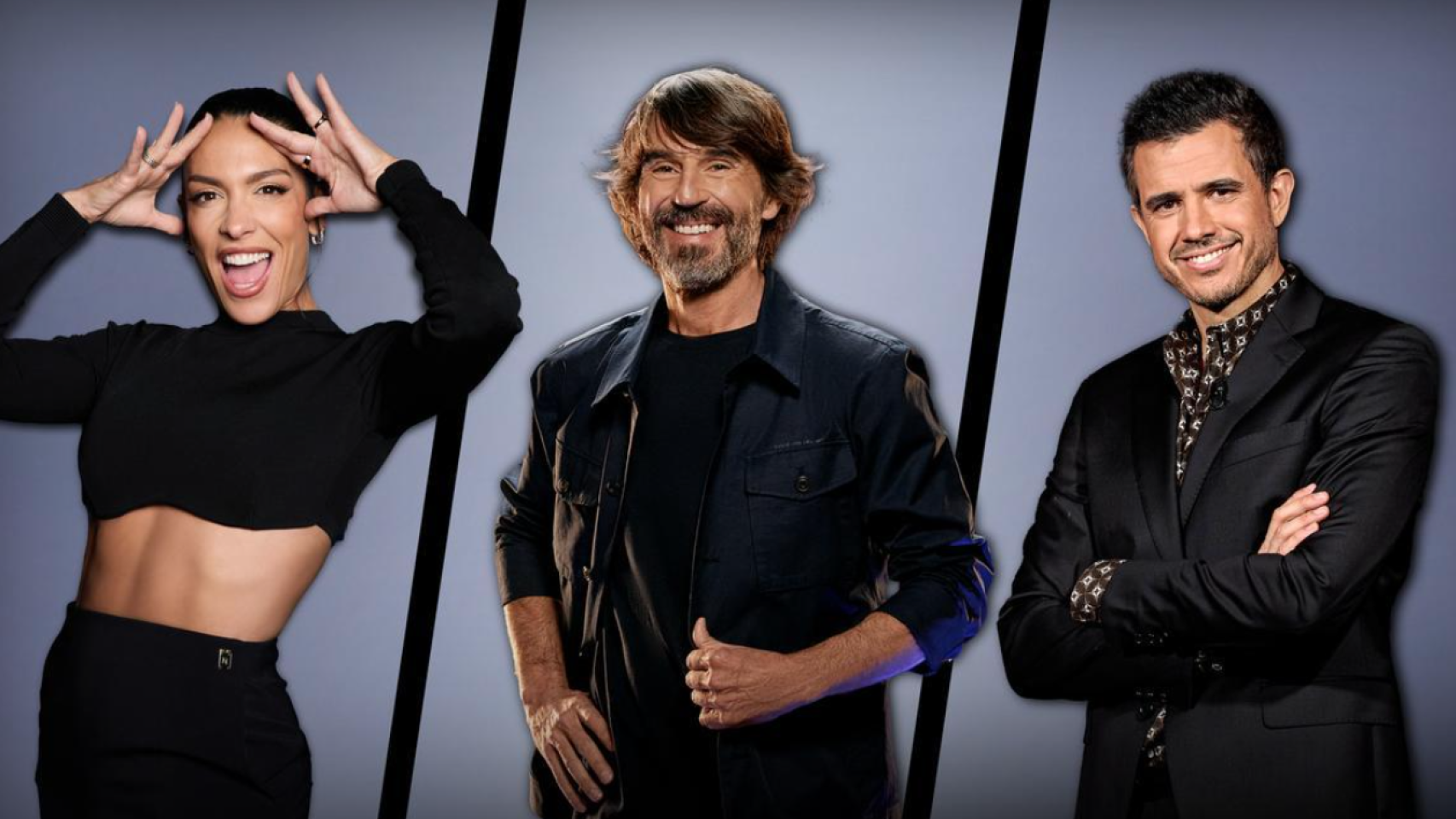 Lorena Castell, Santi Millán y Pablo González Batista presentarán el nuevo 'Caiga quien caiga'.