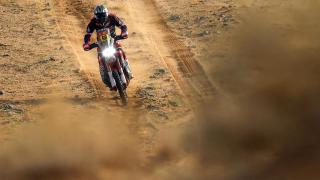 Tosha Schareina, en el Rally Dakar 2025