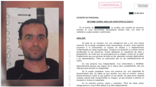 El informe del servicio de inteligencia sobre la conducta del imán.