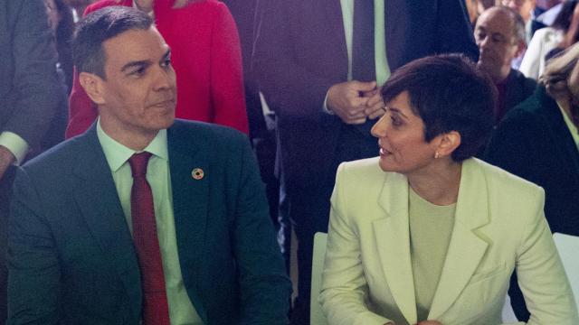 Pedro Sánchez e Isabel Rodríguez.