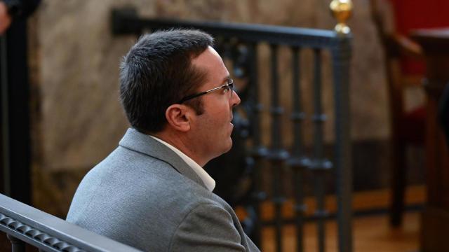 José Carlos Eirín, condenado por el asesinato de Jéssica Méndez, en la vista de apelación ante el Tribunal Superior de Xustiza de Galicia (TSXG).