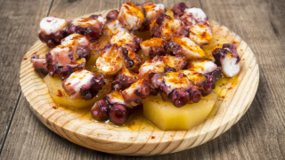 Pulpo á feira.