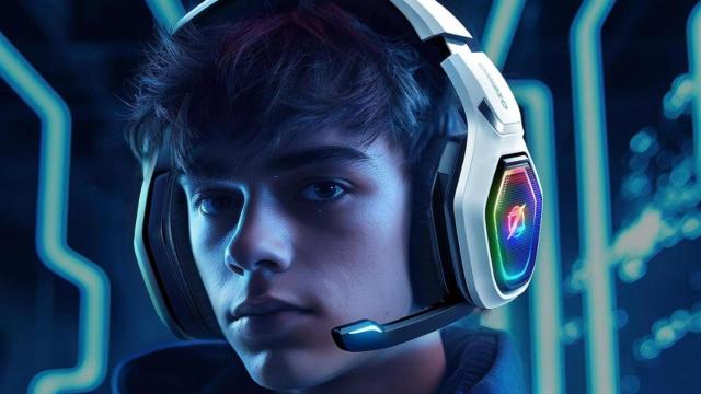 Auriculares gaming inalámbricos de Ozeino