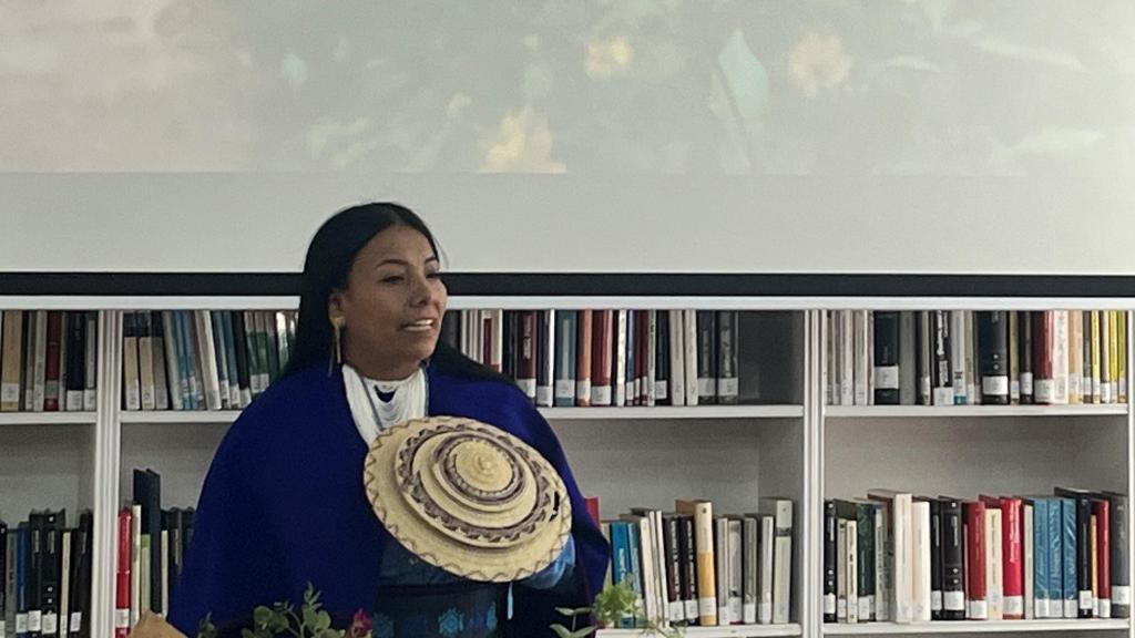 Liliana Peleche, lideresa indígena del pueblo misak.