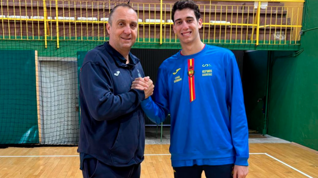 David e Ian Barrufet, juntos en la preparación de la Selección para el Mundial de balonmano