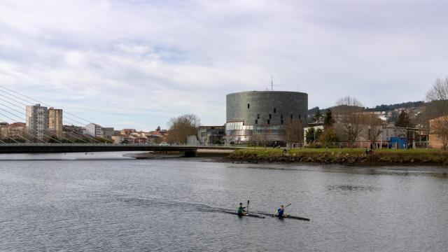 Vista del Pazo da Cultura de Pontevedra, donde se celebrará la gala de los Premios Feroz.