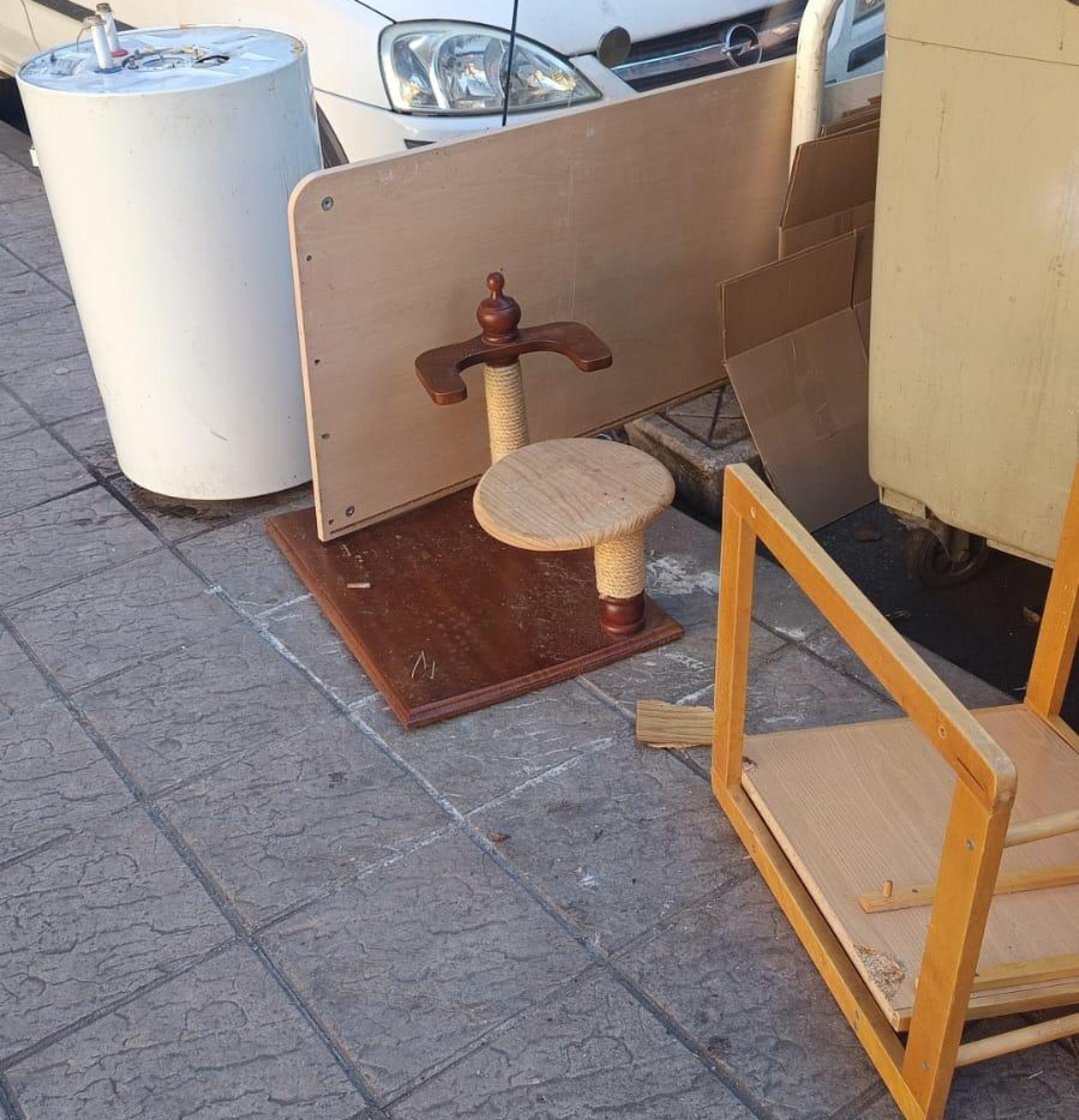 Suciedad en Talavera. Foto: PSOE.