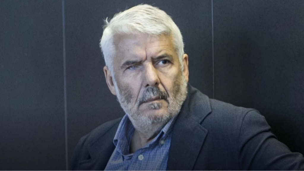 Retrato de San Matías con la cara del empresario.