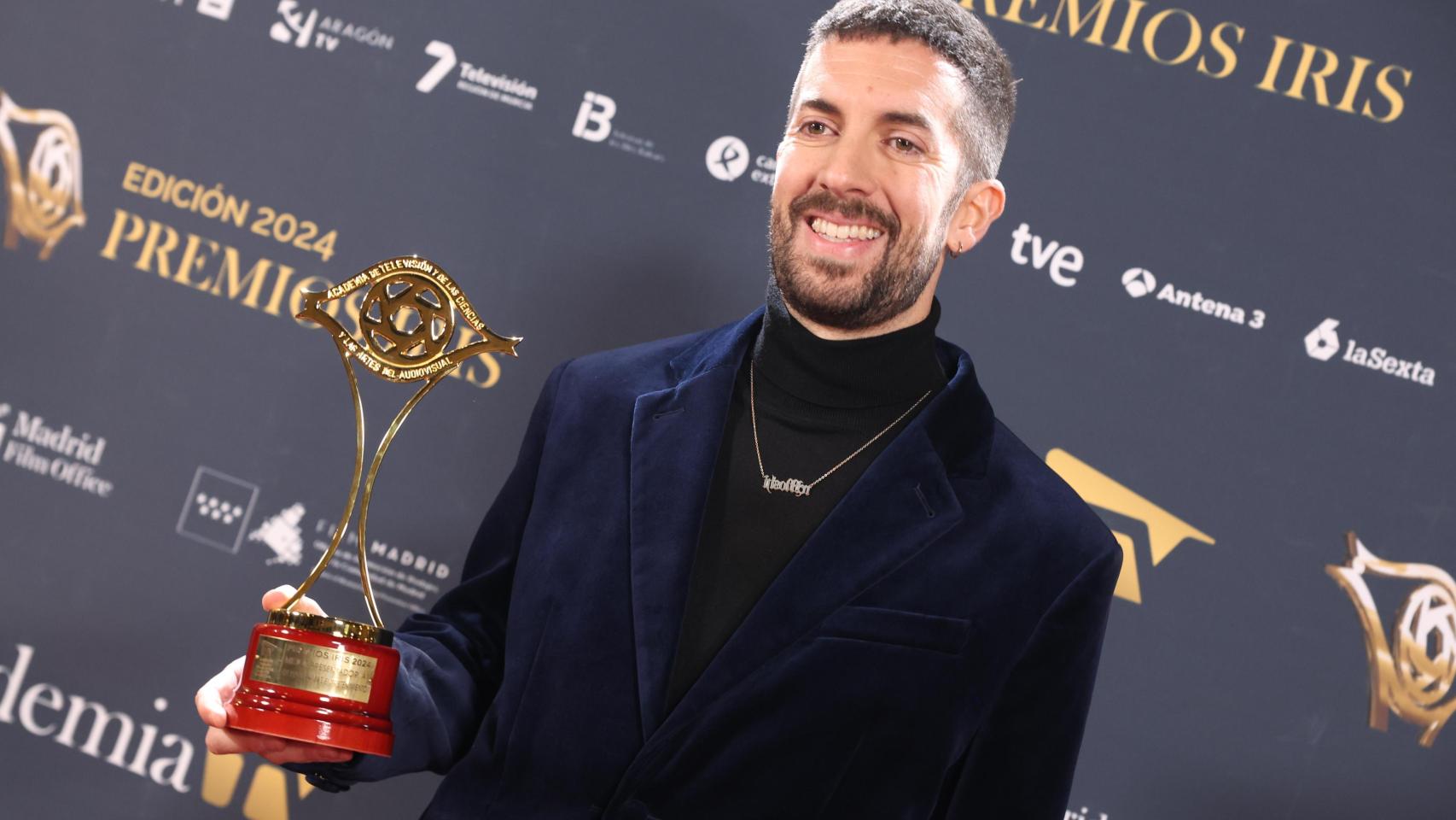 David Broncano gana el Premio Iris al mejor presentador.