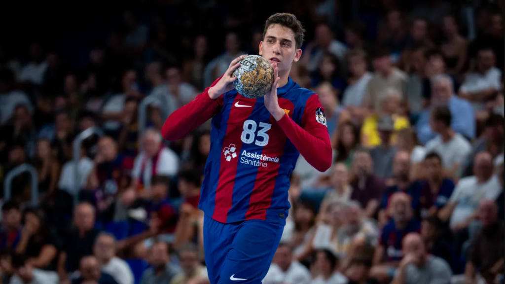 Ian Barrufet, en el Barça durante la pasada temporada