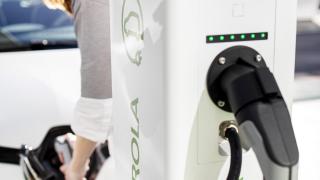 Un punto de recarga de Iberdrola