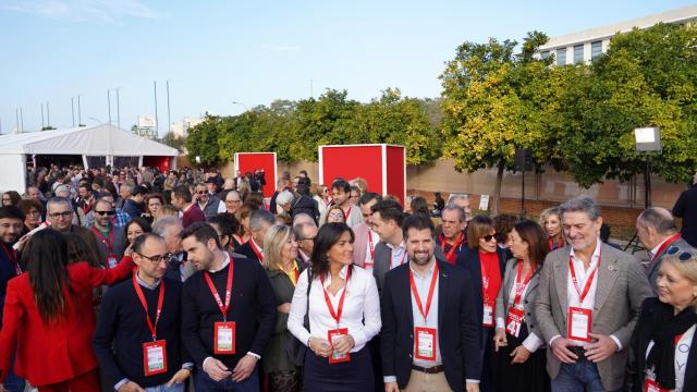 Los representantes del PSOE de Castilla y León en el Congreso Federal de la formación del pasado mes de noviembre