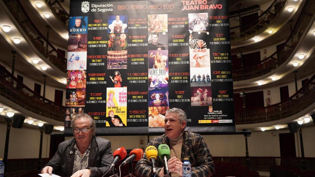 Presentación de la programación del Teatro Juan Bravo para el primer trimestre del 2025