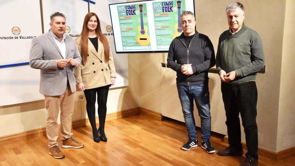Presentación del Fonsofolk en La Cistérniga