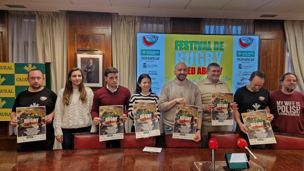 Presentación del festival Rugby Mixed Ability de Zamora