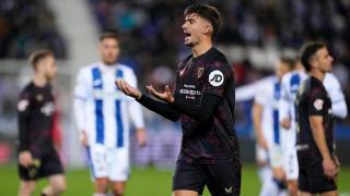 Kike Salas, durante un partido con el Sevilla