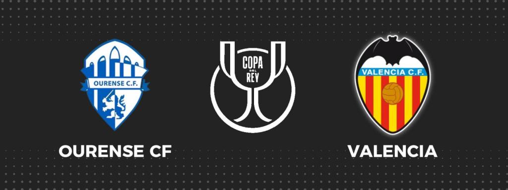 Ourense - Valencia, fútbol Copa del Rey en directo