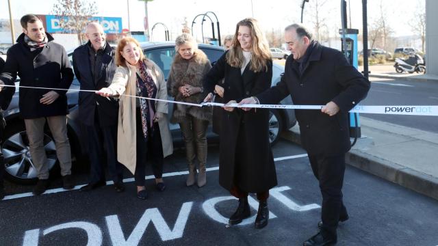 Inauguración de la instalación de Powerdot en Talavera de la Reina.