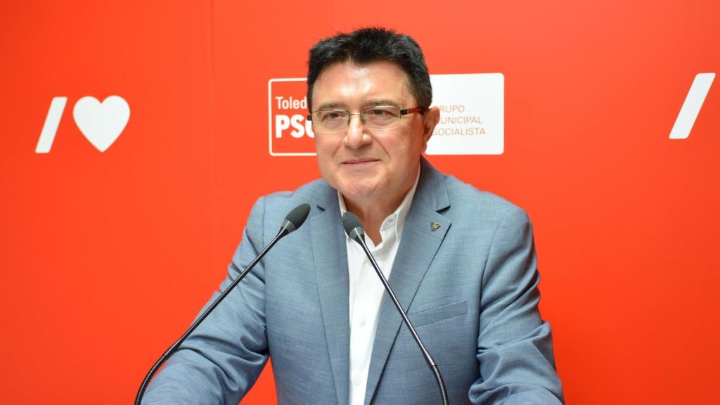 Teo García, concejal del PSOE en el Ayuntamiento de Toledo.