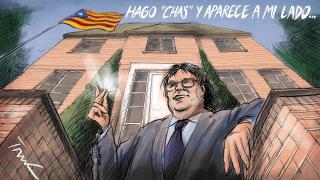 Puigdemont cortará con Sánchez hasta que le visite en Waterloo: Sin moción de confianza no se habla más
