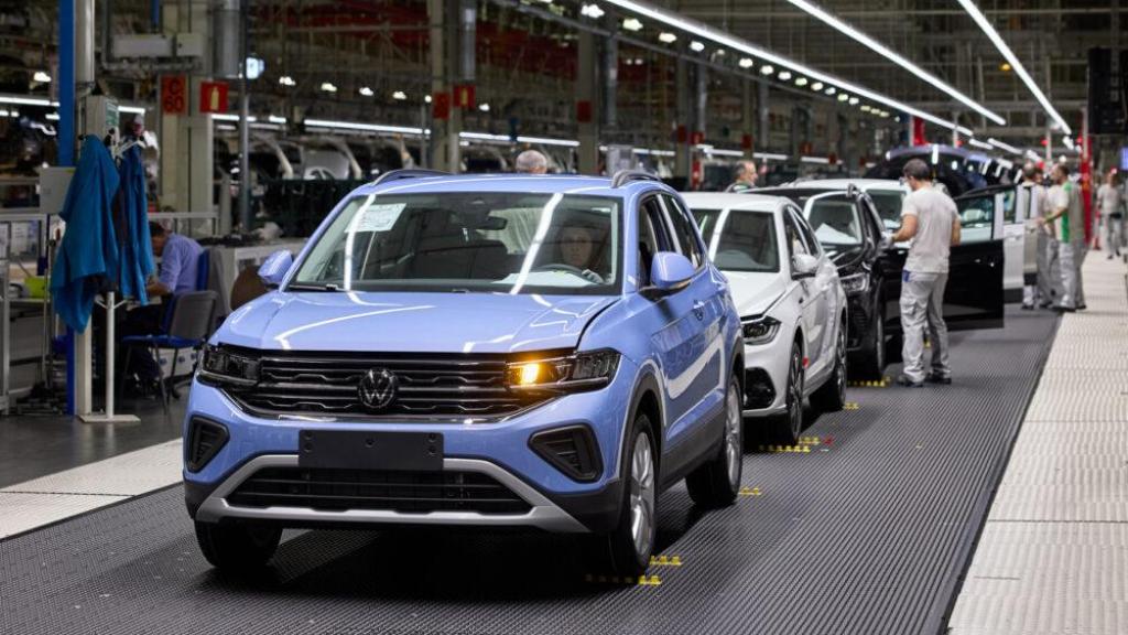 Producción de Volkswagen en Navarra.