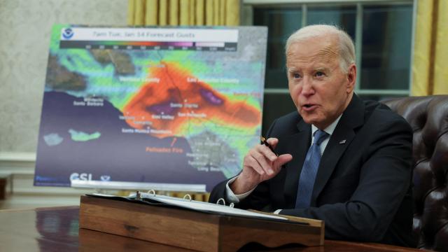 Joe Biden, presidente de Estados Unidos, en el Despacho Oval de la Casa Blanca.