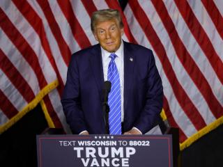 El presidente electo de EEUU, Donald Trump, durante un mitin en Milwaukee el pasado mes de octubre.