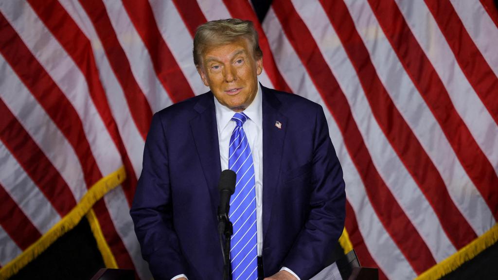 El presidente electo de EEUU, Donald Trump, durante un mitin en Milwaukee el pasado mes de octubre.