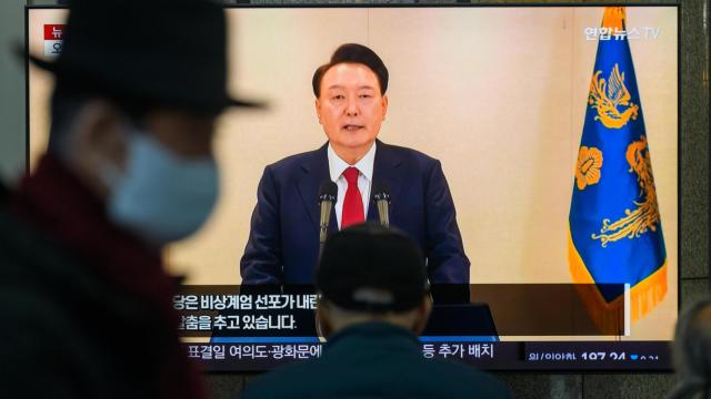 El expresidente de Corea del Sur, Yoon Suk-yeol, el pasado 12 de diciembre.