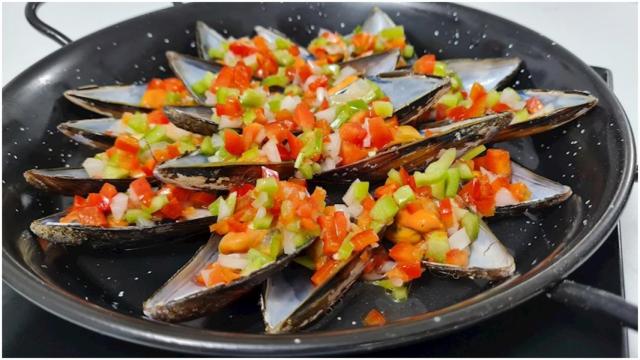 Mejillones a la vinagreta