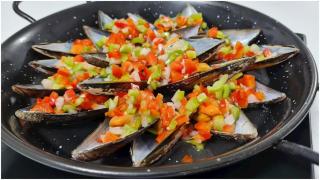 Mejillones a la vinagreta