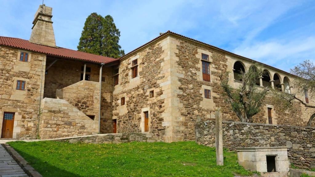 Vista exterior del Pazo de Liñares