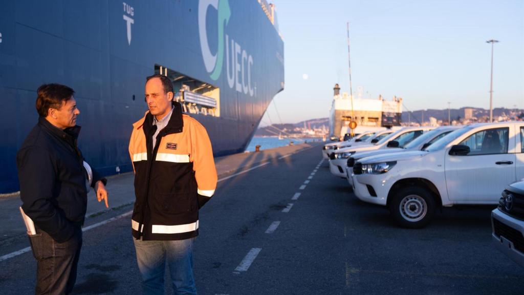 Carlos Botana, presidente de la Autoridad Portuaria.