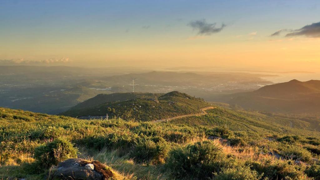 Vistas desde la cima del Monte Xiabre