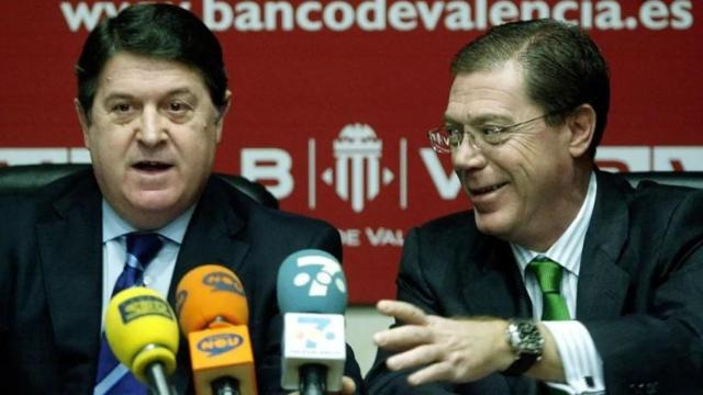 José Luis Olivas y Domingo Parra, en una imagen de archivo. Efe