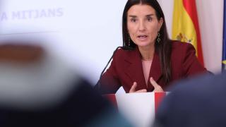 La consellera de Hacienda, Ruth Merino. EE