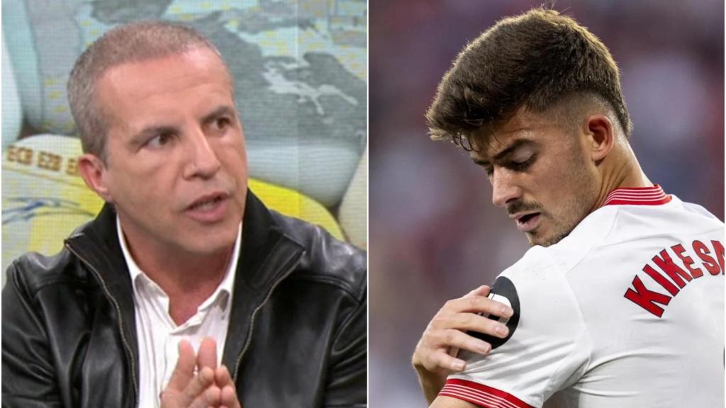 Cristóbal Soria y Kike Salas en un fotomontaje de BLUPER.