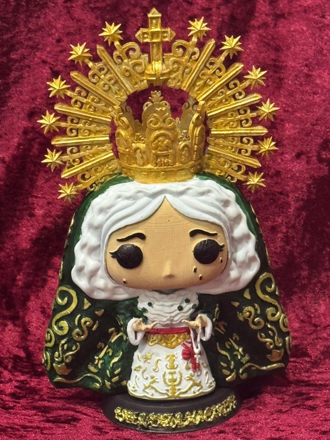 Imagen de un funko de la Esperanza de Triana.