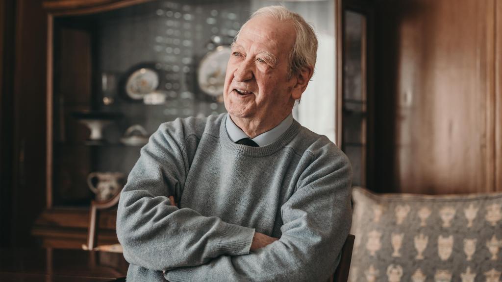 Manuel de Cendra y Aparicio, marqués de Casa López, durante la entrevista con EL ESPAÑOL.