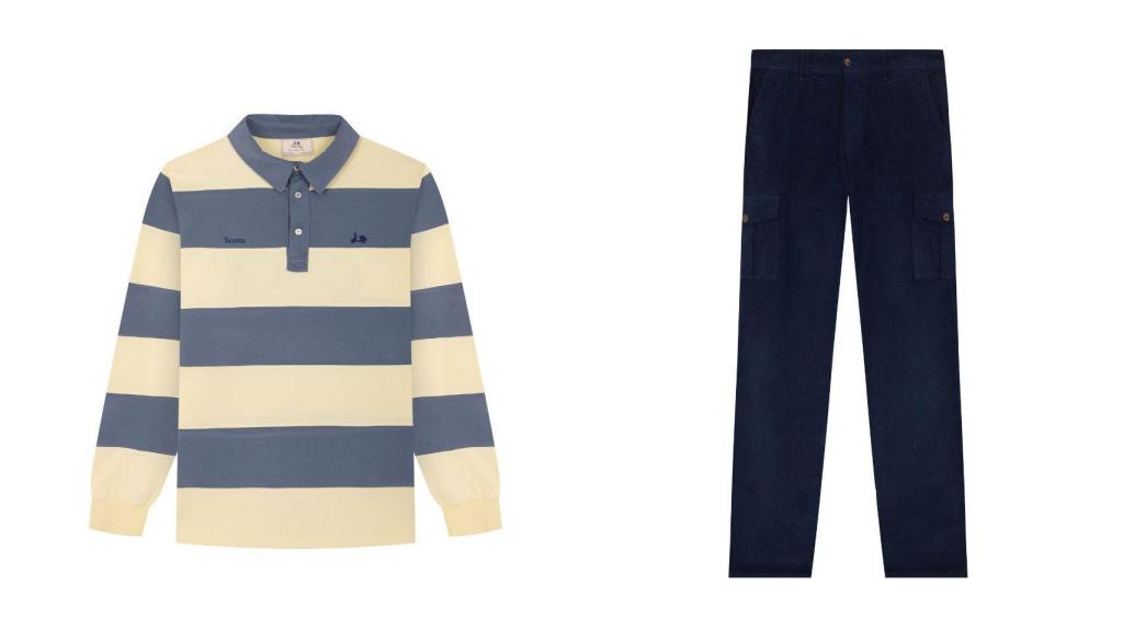 Polo y pantalones de Scotta 1985.